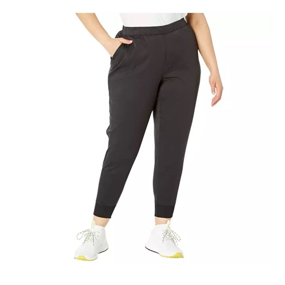 The North Face Womens Joggers Black Aphro Motion Pants Size 3X Pockets Aphrodite
